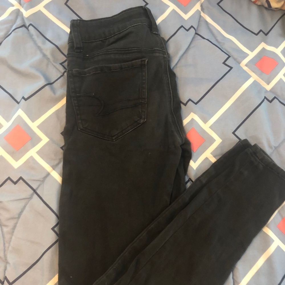 American Eagle black jeggings